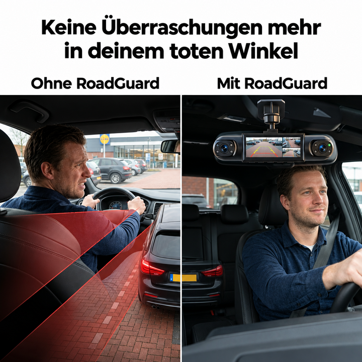 360° Dashcam with 4 Cameras, GPS Timestamp and Night Vision 4
