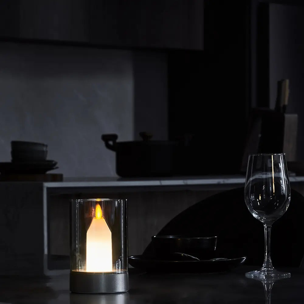 Lámpara de vela LED inalámbrica - LumiCandle