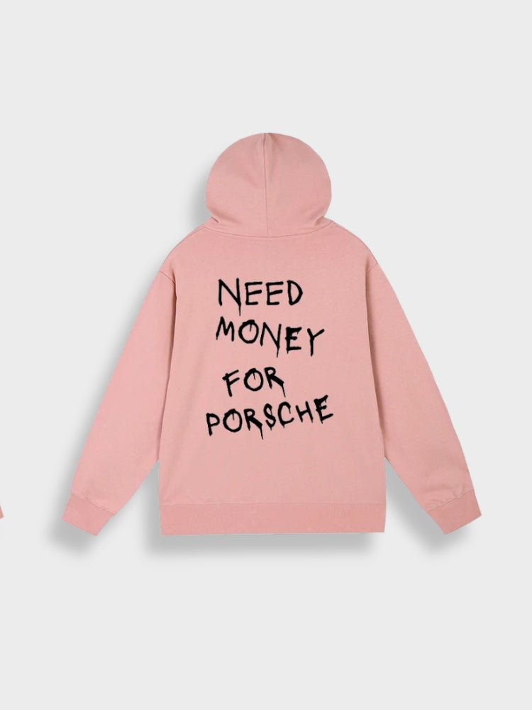 Oversized Men's Hoodie with Print - Noah