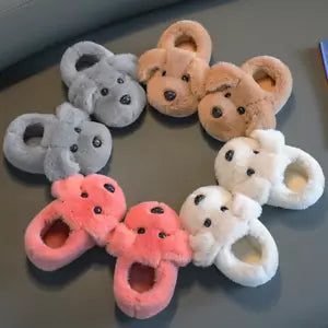 Children's slippers with puppy design – PuppyPaws