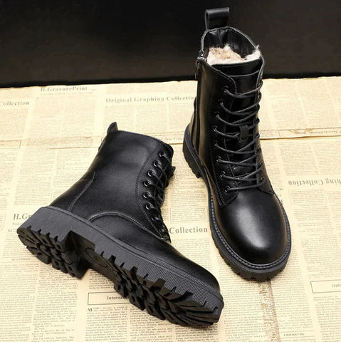 Trendy Black Women's Winter Boots – Yara