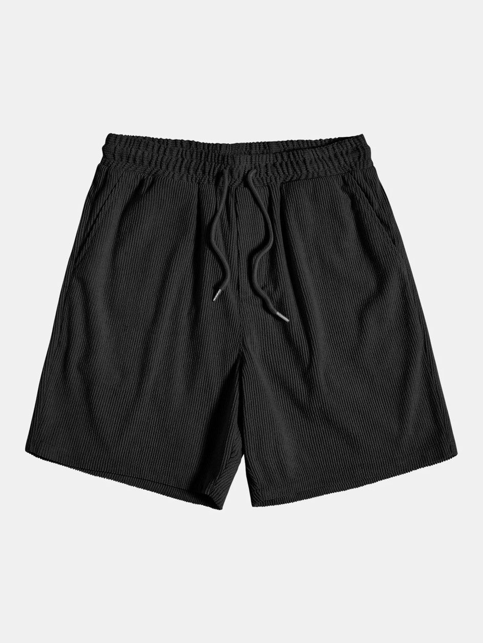 Stilig herresommer-sett med skjorte og kordshorts - SommerKern