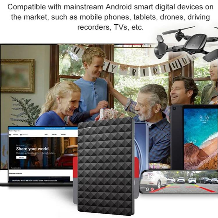Ultra-thin portable hard drive 10TB with USB 3.0 – Axton