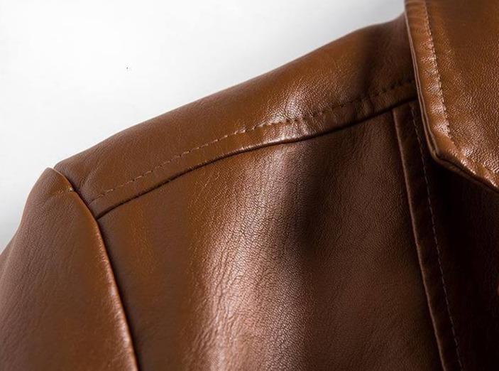Herre skinnblazer – Leonardo