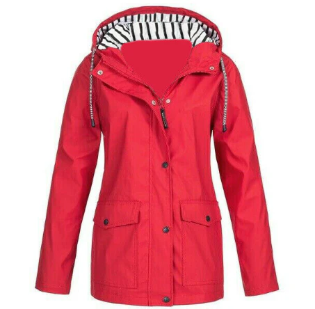 Wasser- und Winddichte Damenjacke für Herbst und Winter – Leona
