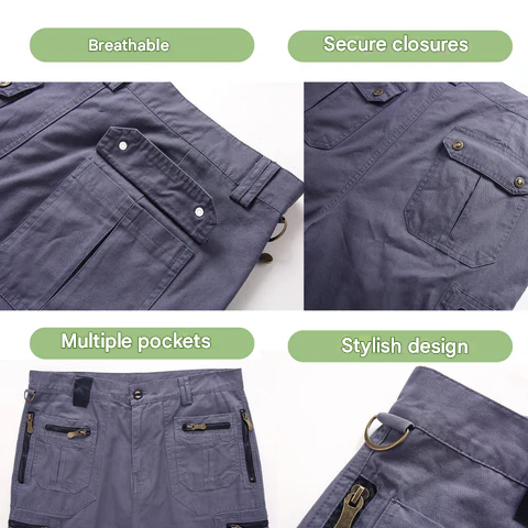 Pantalones cortos cargo para hombre - TrailTrek