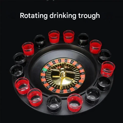 Drink Roulette Game Set – SpinShot