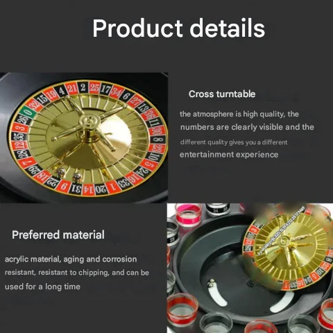 Drink Roulette Game Set – SpinShot