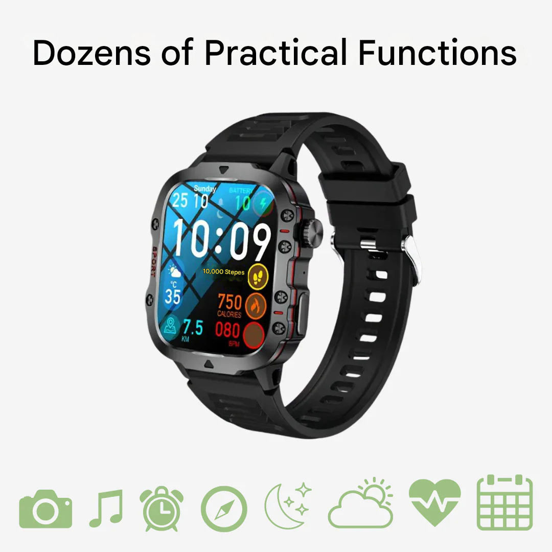 Wasserdichte Outdoor-Smartwatch - TrailMate