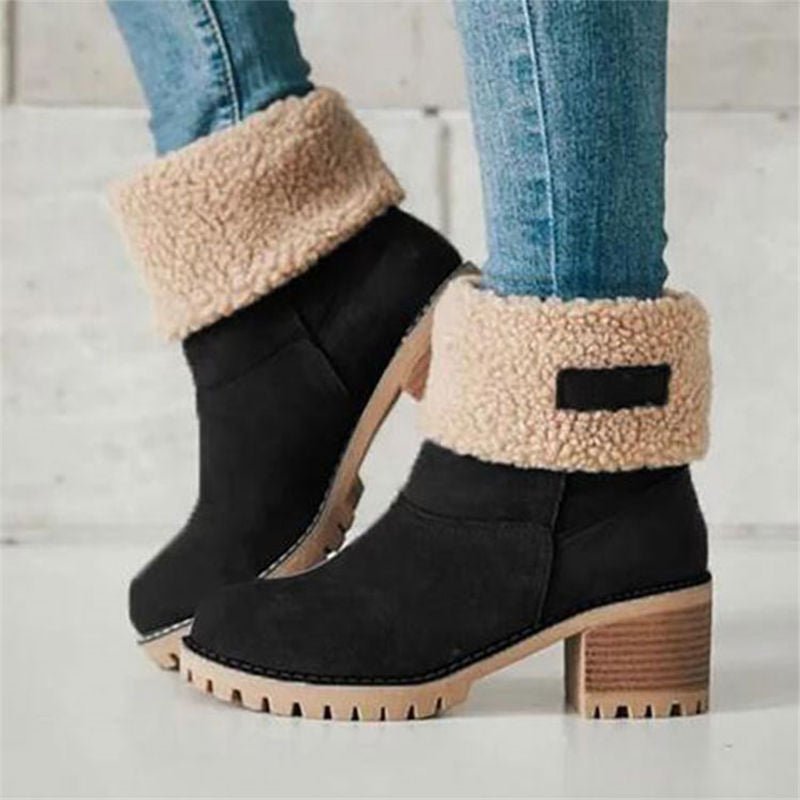[NEEDS QUOTATION] FrostStep winter boots | Lined winter boots with heels for women