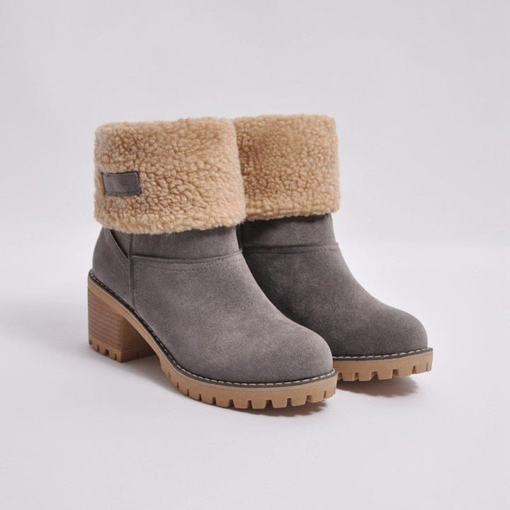 [NEEDS QUOTATION] FrostStep winter boots | Lined winter boots with heels for women