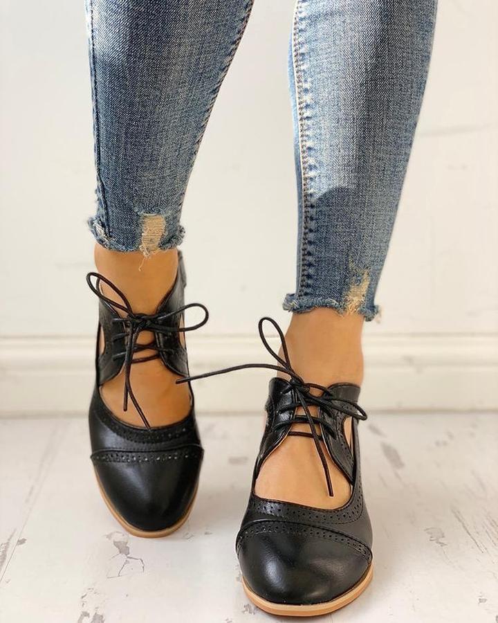 Orthopedic Vintage Shoes - Lucia