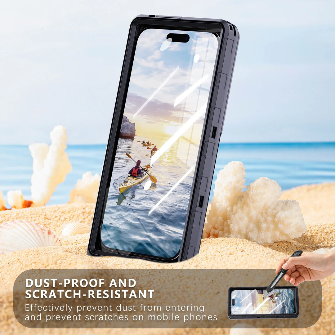 Universal Waterproof Phone Case with IP68 Protection – 6.9" – 1+1 FREE-White-State of Style