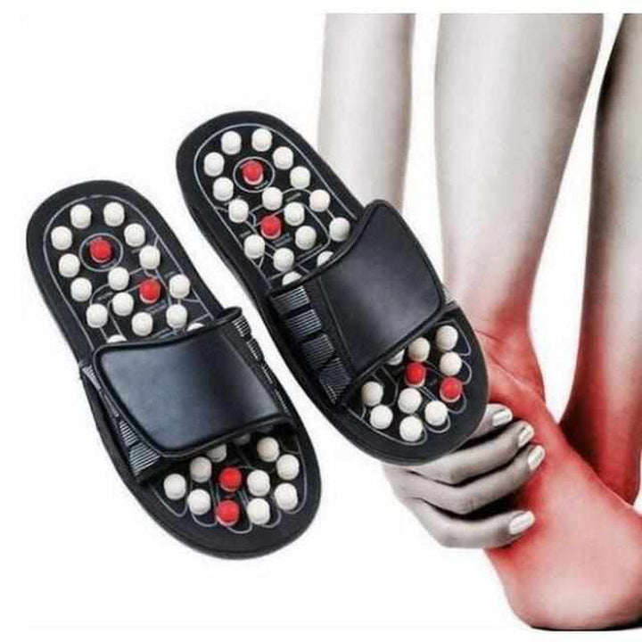 Avslappende akupressur-tøfler – ReFlexSlippers