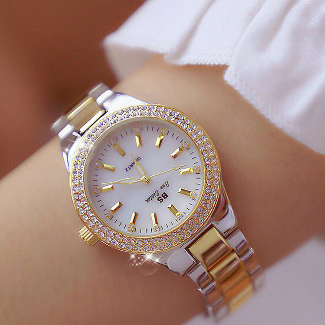 Women's Quartz Watch with Shiny Surface – Esmée
