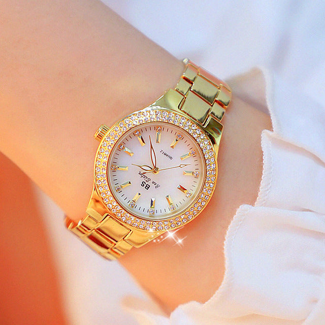 Women's Quartz Watch with Shiny Surface – Esmée