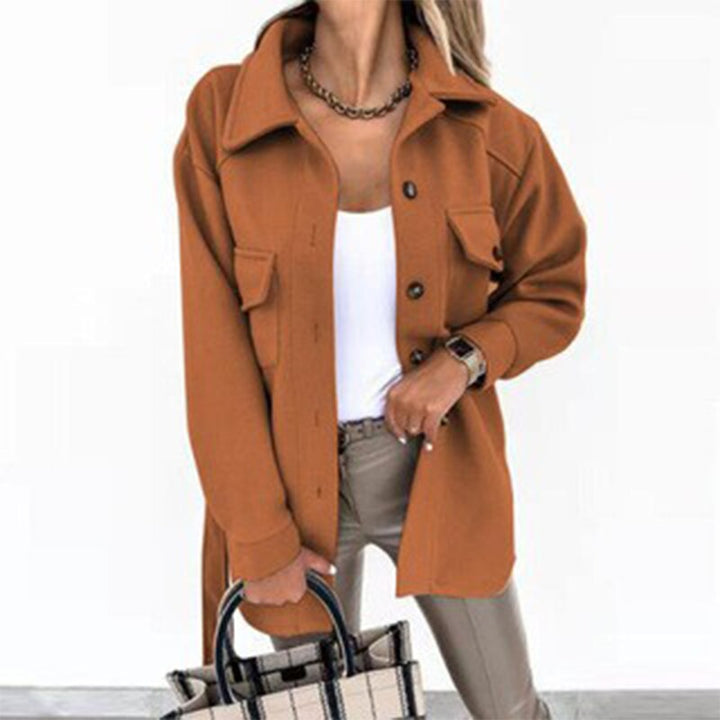 Stylish Wool-Look Jacket for Women - Sophie