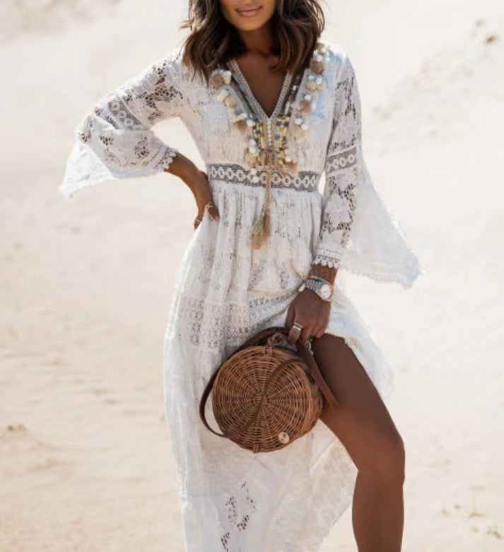 Vestido largo bohemio - Elvira