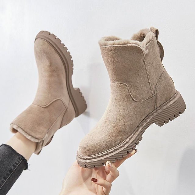 Warm Lined Women's Winter Boots - Isabella Comfy Boot