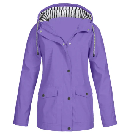 Wasser- und Winddichte Damenjacke für Herbst und Winter – Leona
