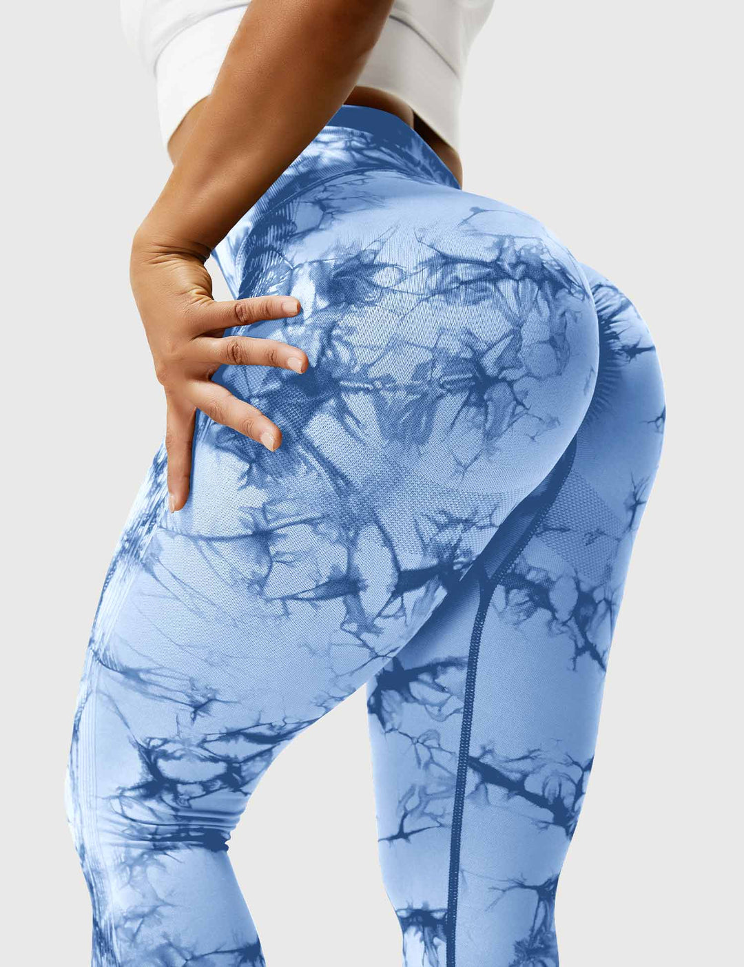 Komfortable Tie Dye Leggings - Ivy