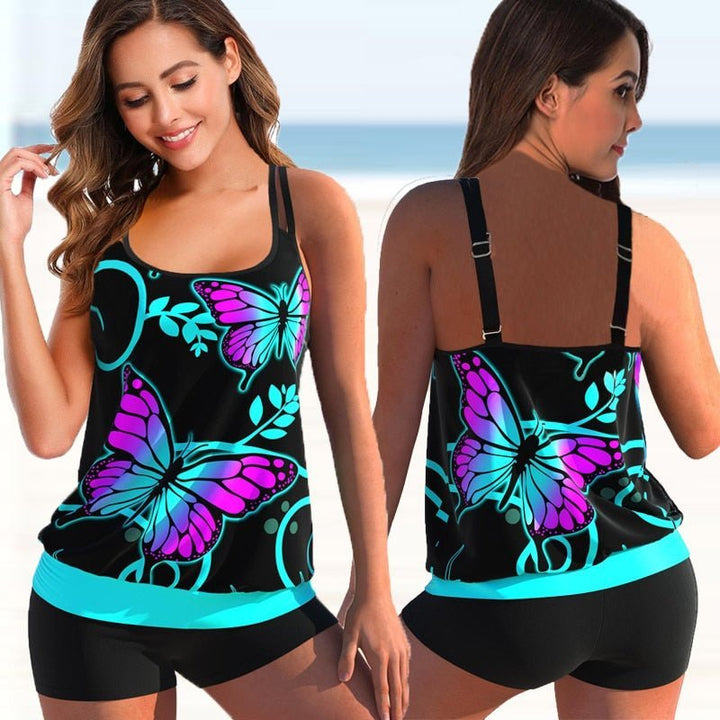 Plus-Size Tankini for Beach & Swimming Pool - Marielle