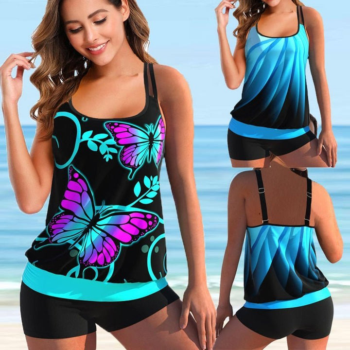 Plus-Size Tankini for Beach & Swimming Pool - Marielle