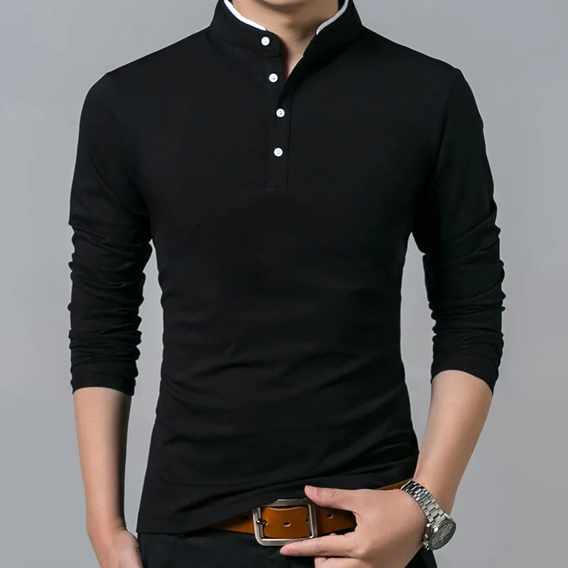 Casual shirt | Comfortable cotton with long sleeves