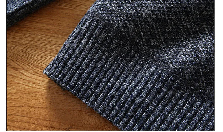 Bart Pullover | Wool Pullover with Half Zipper