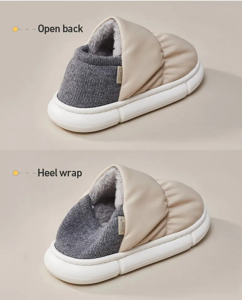 Slip-on slippers | Comfortable warm slippers