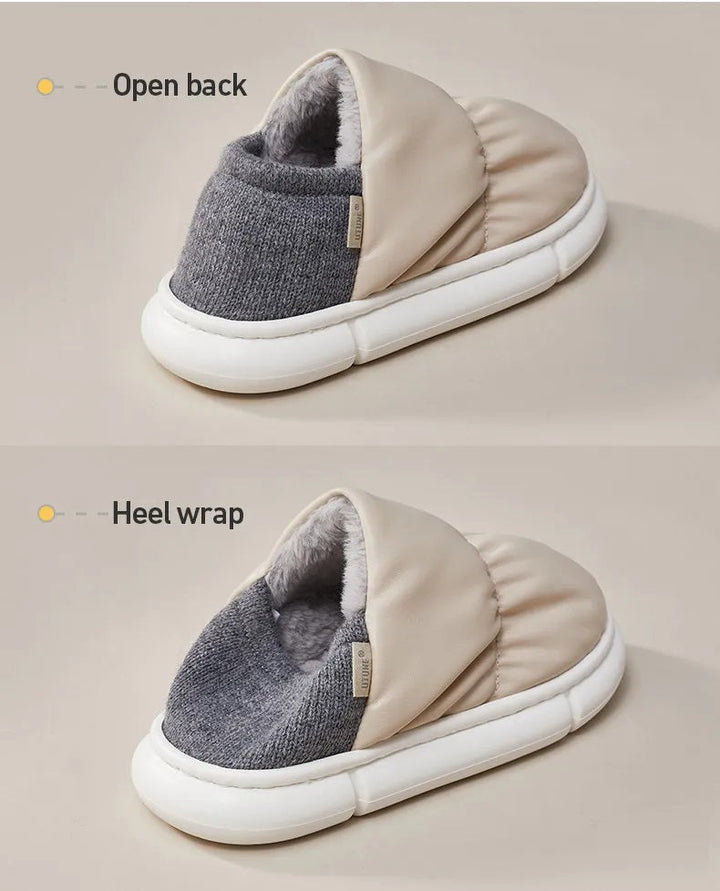 Slip-on slippers | Comfortable warm slippers