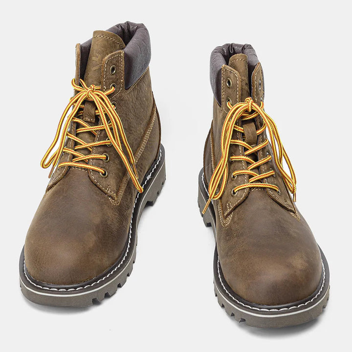 Zapatos de invierno de cuero | Verdadero calentador de invierno