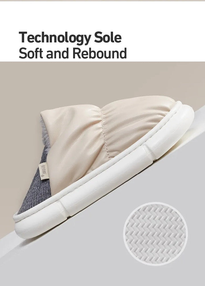 Slip-on slippers | Comfortable warm slippers
