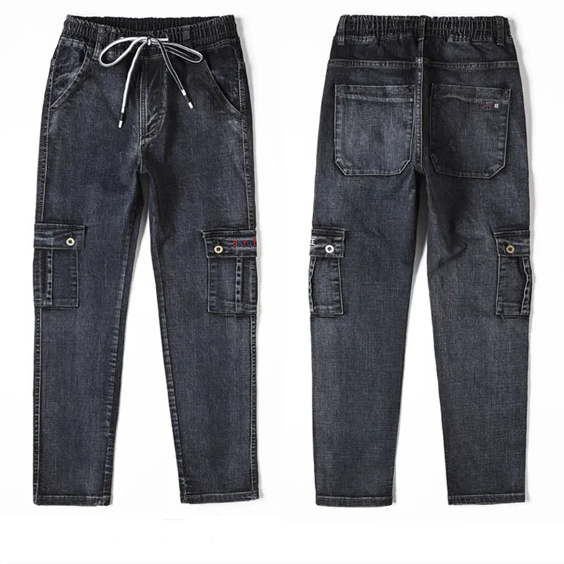 Dexter Overstørrelse Vinterjeans | Denim med flere lommer
