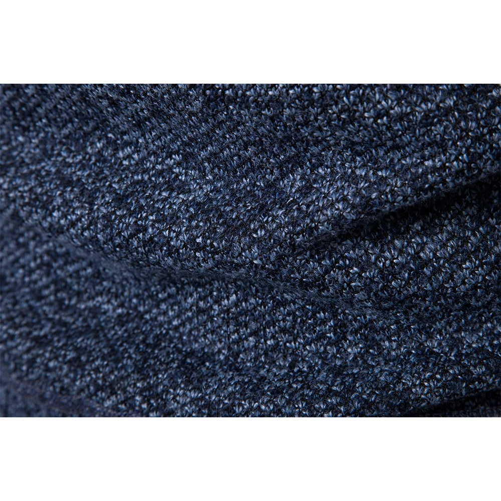 Nolan Winter Vest | Striped Slim-Fit Cardigan