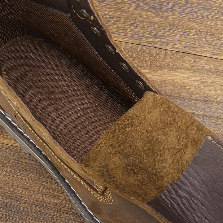 Zapatos de invierno de cuero | Verdadero calentador de invierno