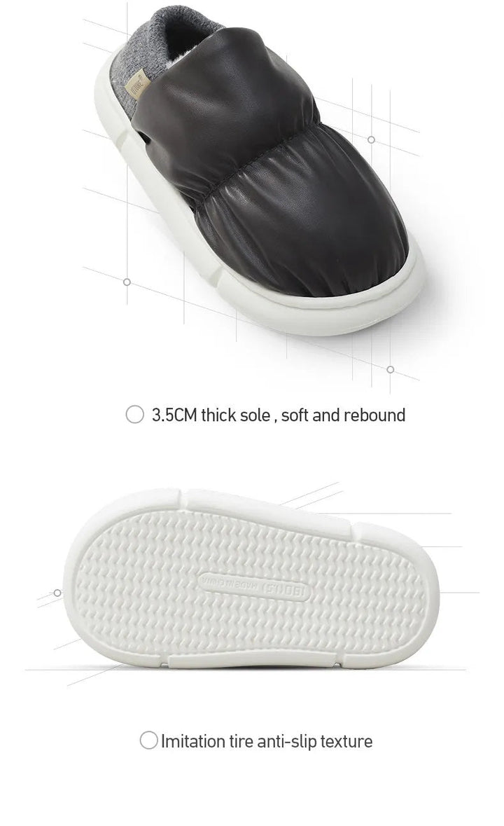 Slip-on slippers | Comfortable warm slippers