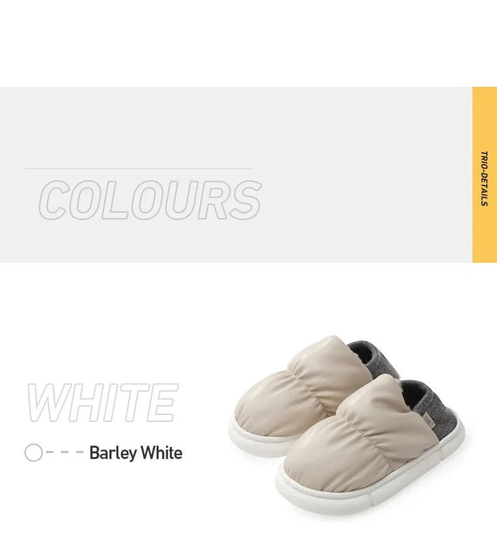 Slip-on slippers | Comfortable warm slippers