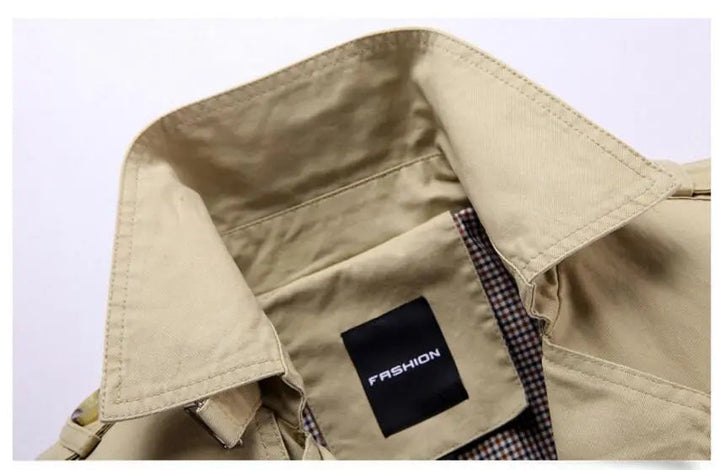 Vinter-trenchcoat | Trendy varm vinterkåpe