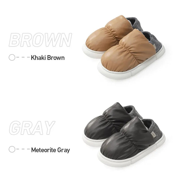 Slip-on slippers | Comfortable warm slippers
