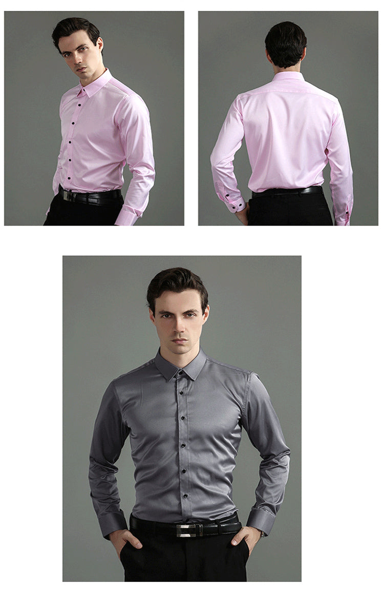 Camisa de negocios | ¡No necesita planchar esta camisa!