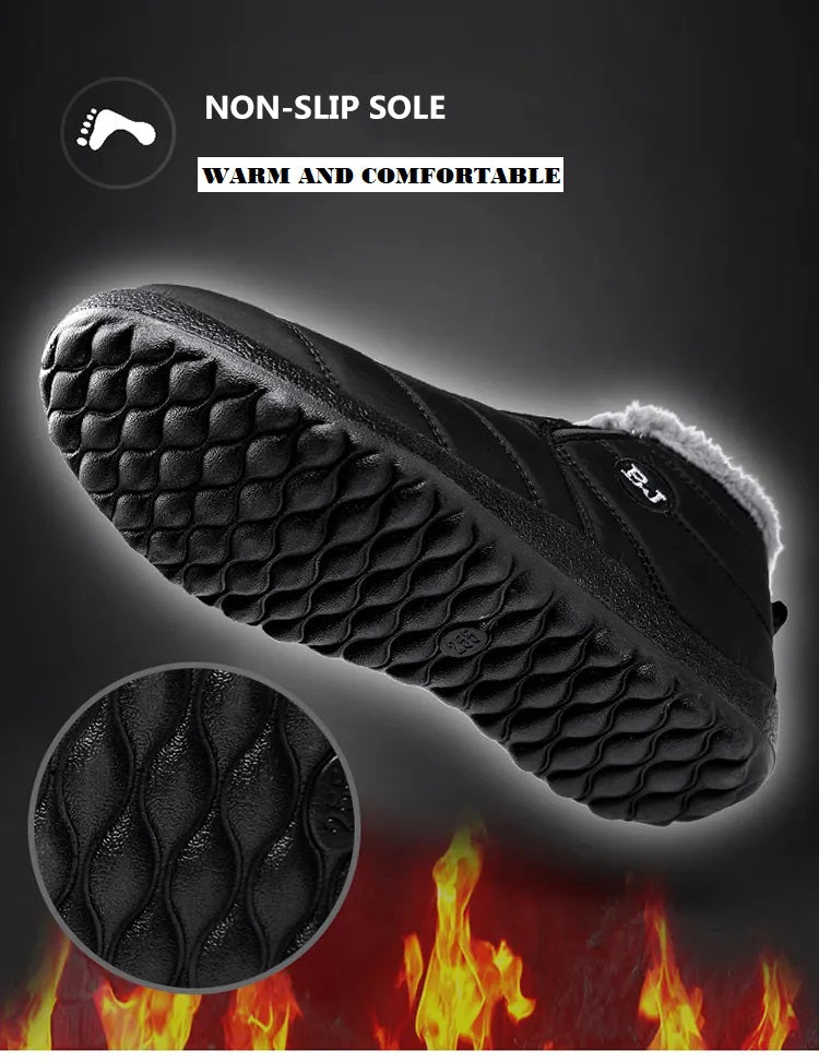 Snow slides | Warm and dry slippers
