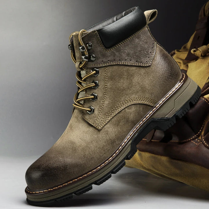 Zapatos de invierno de cuero | Verdadero calentador de invierno
