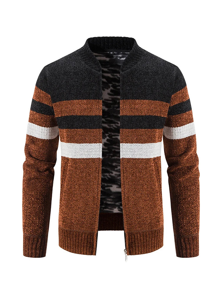 Chaleco CozyZip | Cardigan otoñal acogedor