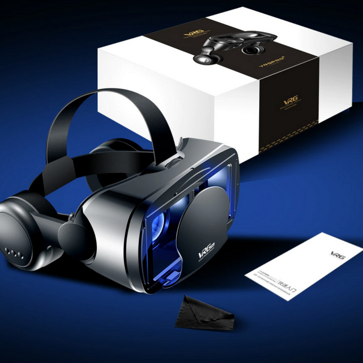 Reality PRO+ | Intelligent VR glasses with integrated headset for iPhone and Android