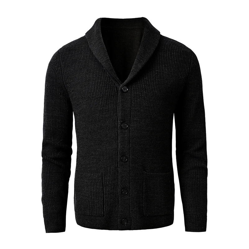 Rens knitted cardigan made of merino wool | Knotted cardigan