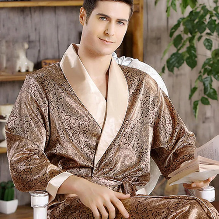 Satin Deluxe Badekåpe | Trendy badekåpe i satin