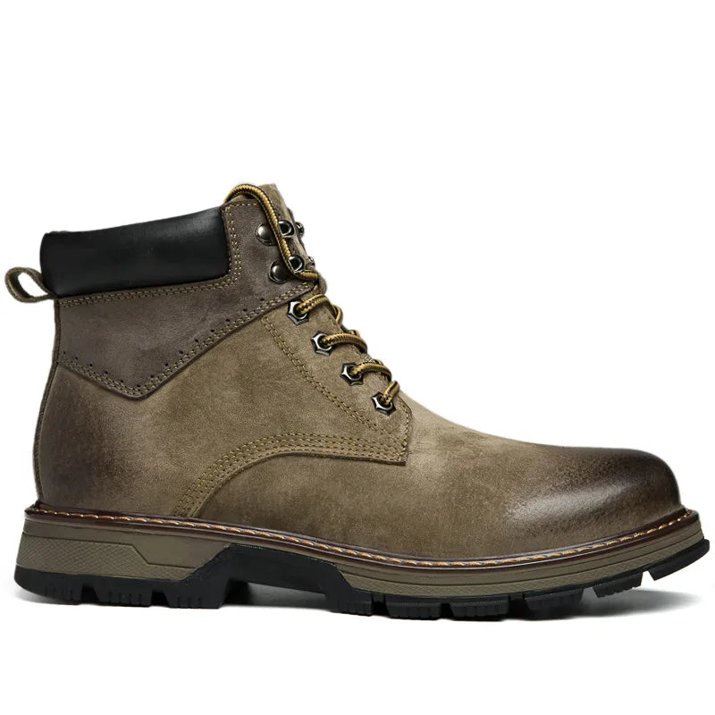 Zapatos de invierno de cuero | Verdadero calentador de invierno