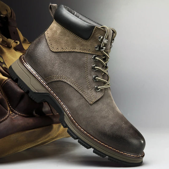Zapatos de invierno de cuero | Verdadero calentador de invierno