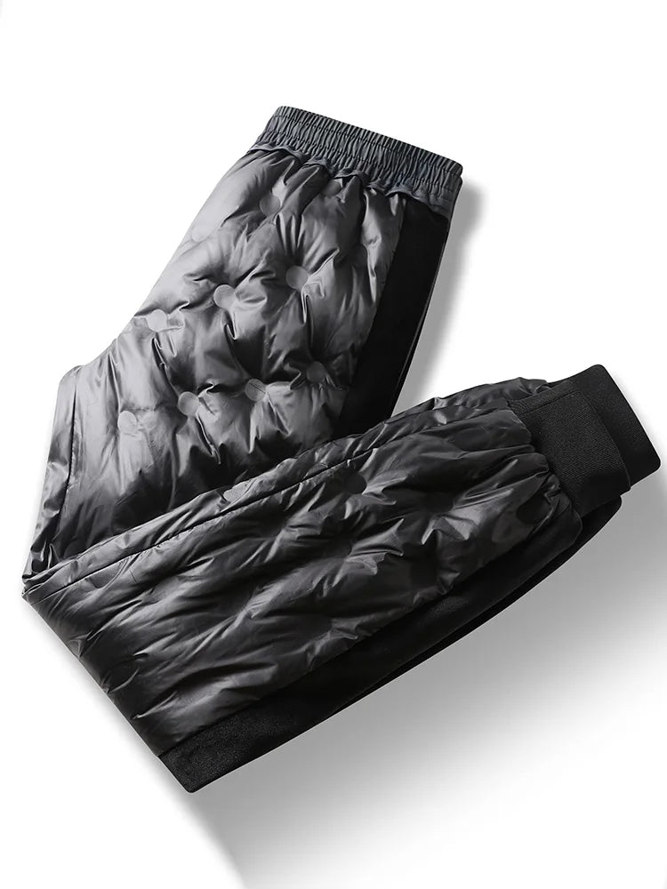 Pantalón Jogging Acolchado Ártico | Pantalón Talla Grande Resistente a la Nieve